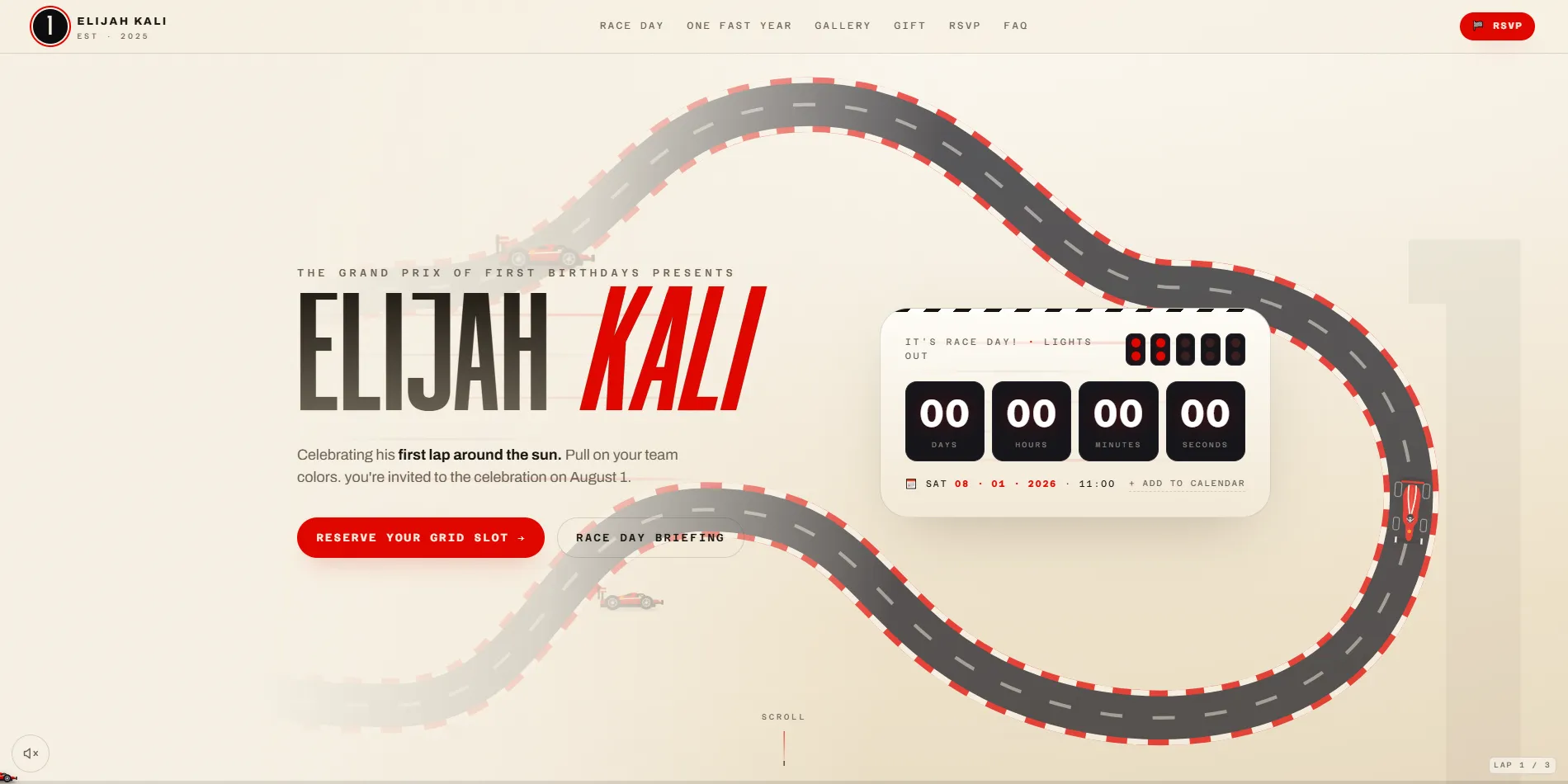 Elijah Grand Prix screenshot 1