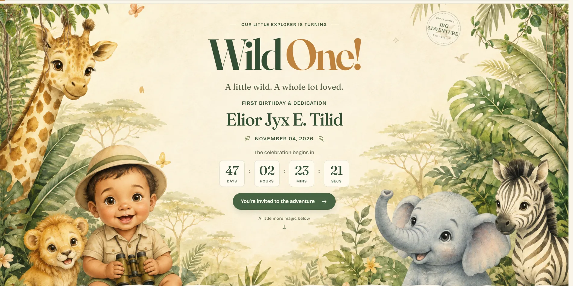 Elior's Wild One screenshot 1