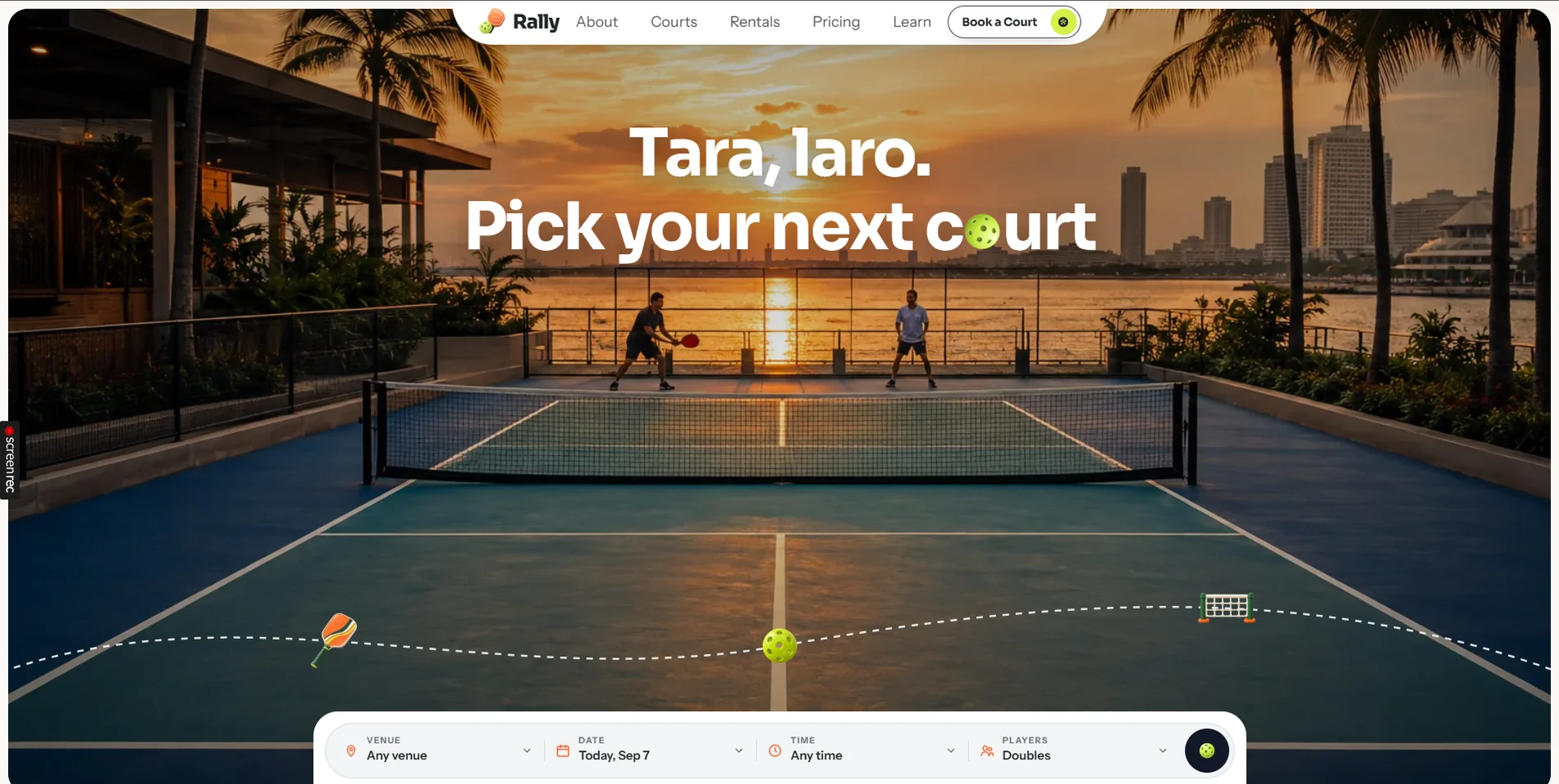 The Rally screenshot 1