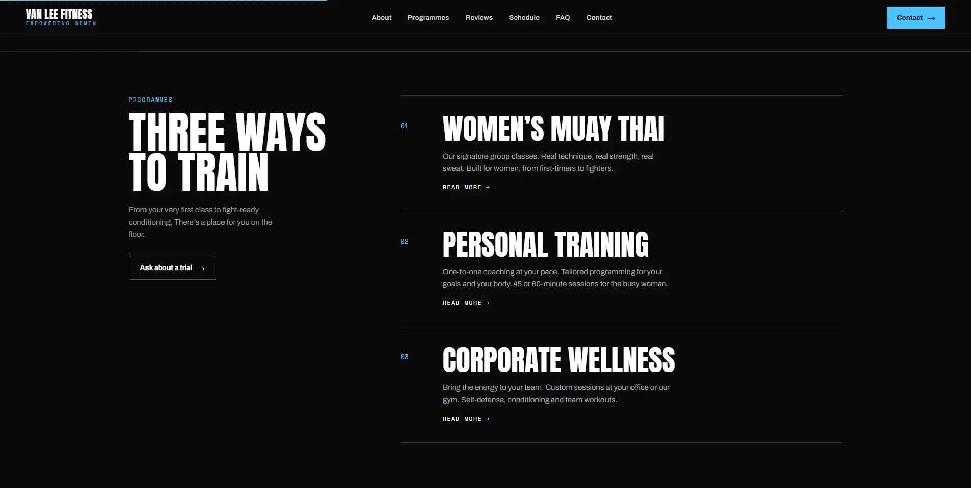 Van Lee Fitness screenshot 3