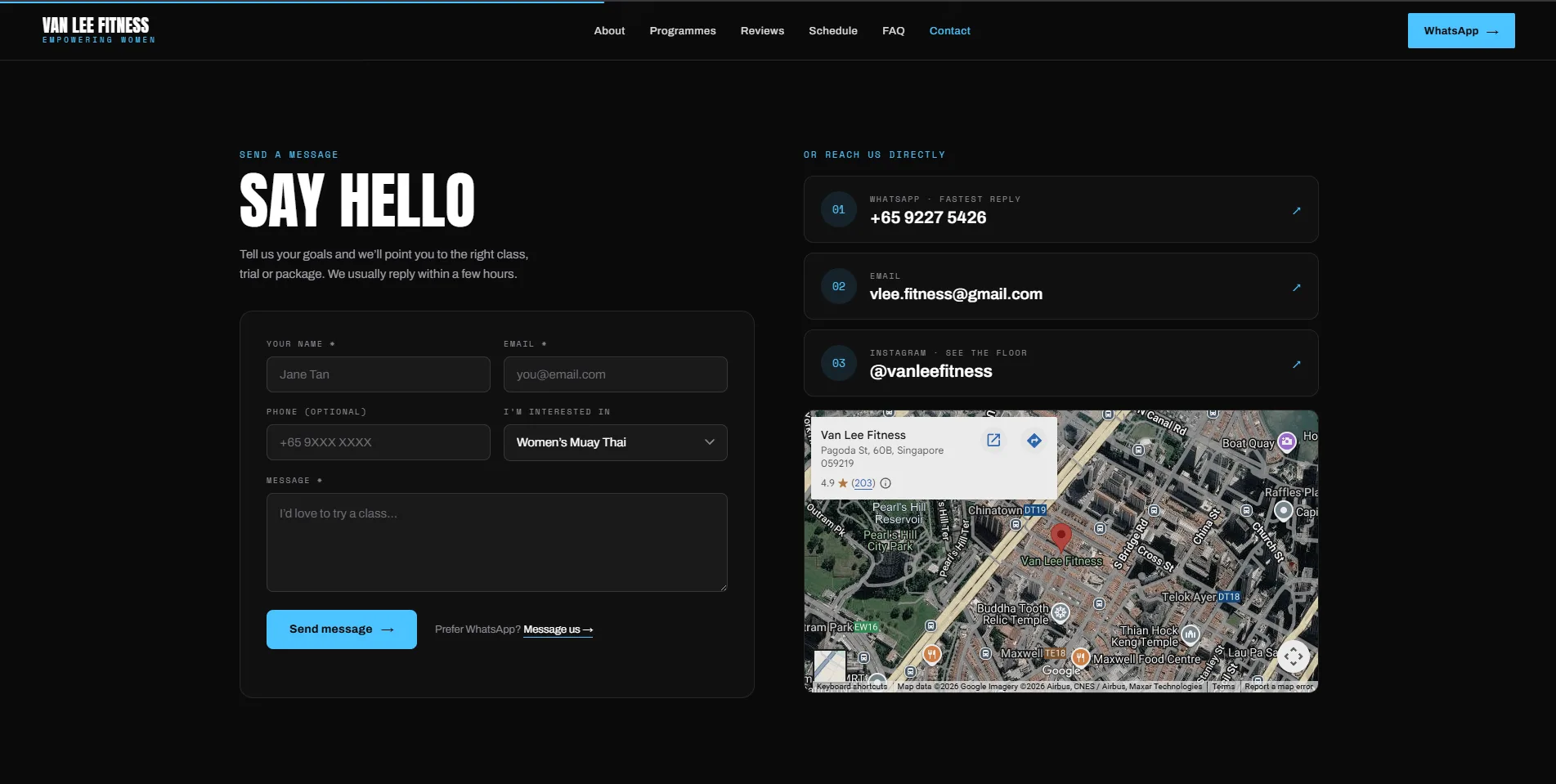 Van Lee Fitness screenshot 6