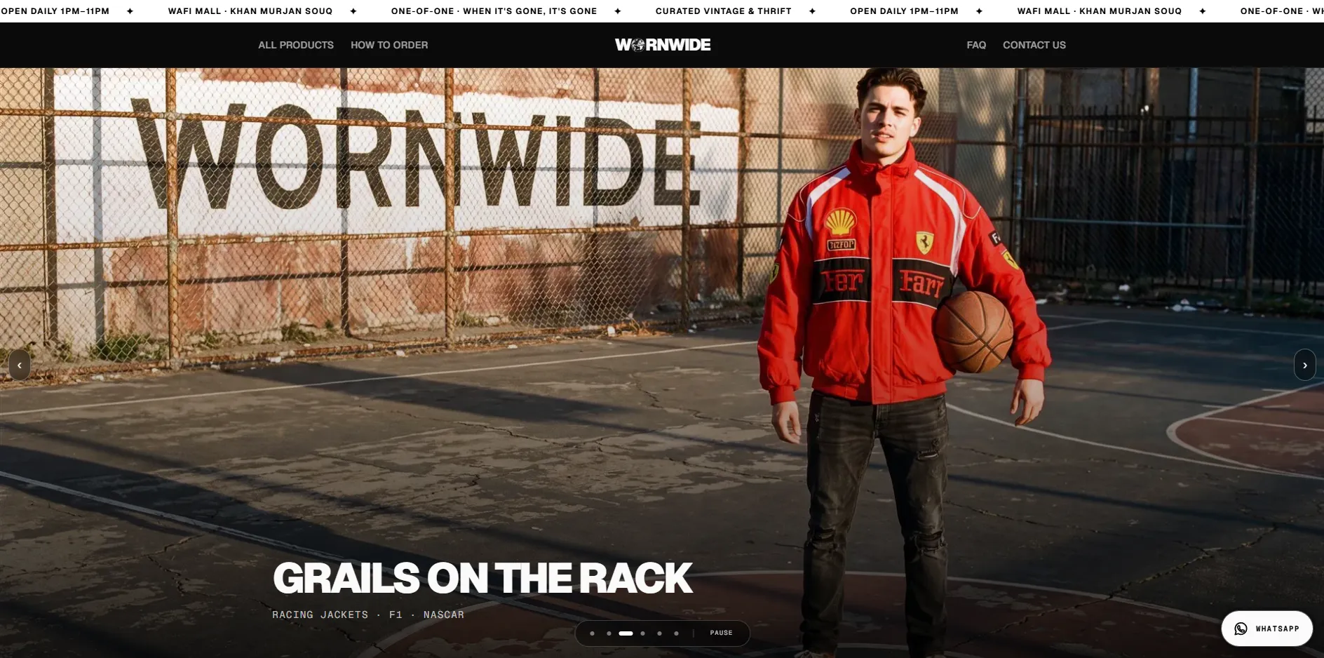 Wornwide project screenshot